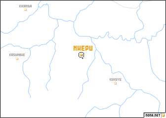 map of Mwepu