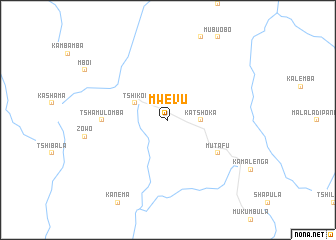 map of Mwevu