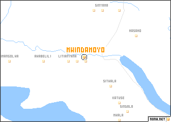 map of Mwindamoyo