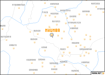 map of Mwumba