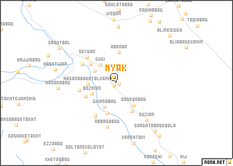 map of Myak