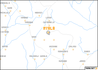 map of Myala