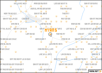 map of Myans
