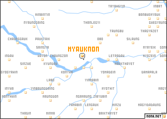 map of Myauknôn