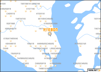 map of Myebon