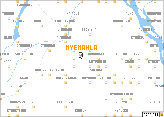 map of Myemahla