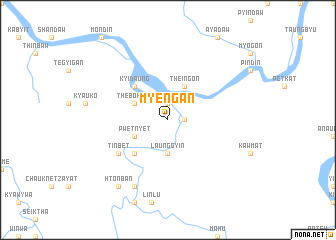 map of Myèngan