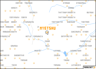 map of Myetshu