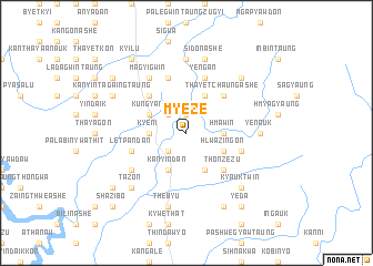 map of Myeze