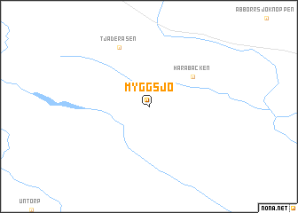 map of Myggsjö