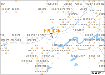 map of Mỹ Hiệp (1)