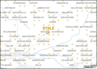 map of Myhle
