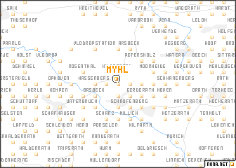 map of Myhl