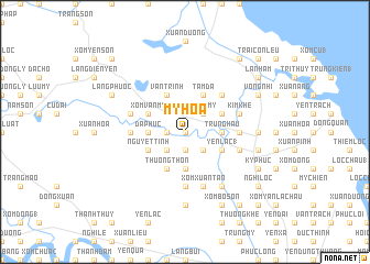 map of Mỹ Hòa