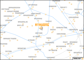 map of Mỹ Hương