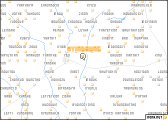 map of Myindaung