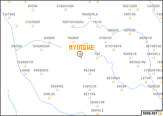 map of Myingwe