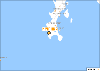 map of Myinkwa