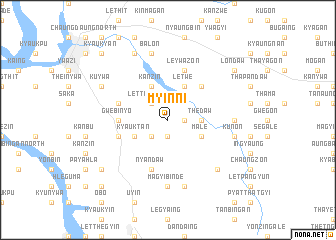 map of Myinni