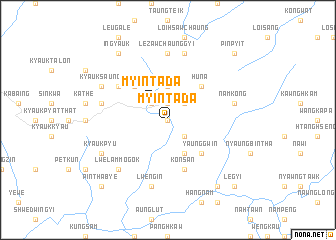 map of Myintada