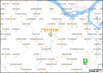 map of Myinthi