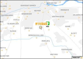 map of Mykawa