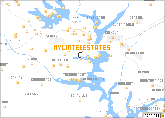 map of Mylintee Estates