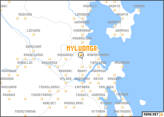 map of Mỹ Lương (1)