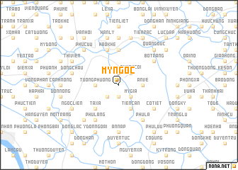 map of Mỹ Ngọc