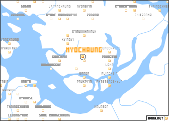 map of Myochaung