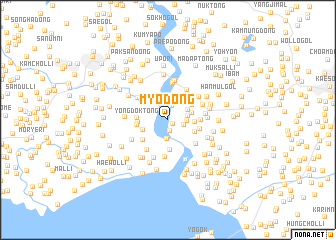 map of Myo-dong