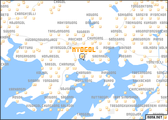 map of Myo-gol