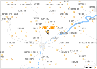 map of Myogwang