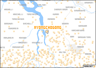 map of Myŏngch\