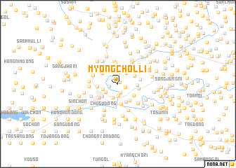 map of Myŏngch\