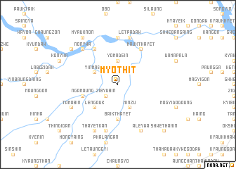 map of Myothit