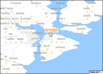 map of Myran