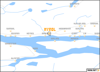 map of Myrol