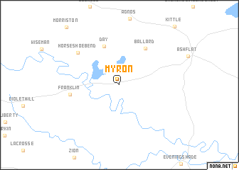 map of Myron