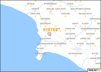 map of Myrtéa