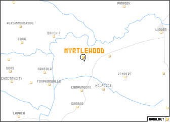 map of Myrtlewood