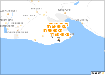 map of Myskhako