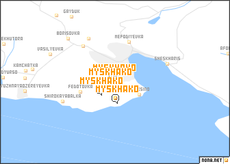map of Myskhako