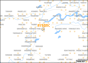 map of Mỹ Sơn (2)