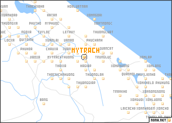 map of Mỹ Trạch