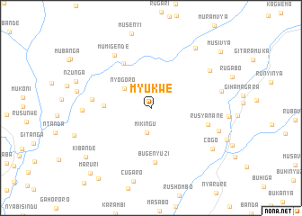 map of Myukwe