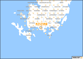 map of Mzizima