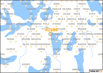 map of Mzuma