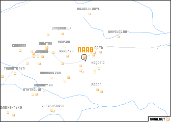 map of Na‘ab