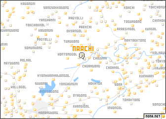 map of Naach\